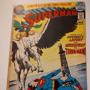 SUPERMAN # 249 First Terra-Man The Challenge of Terra-Man By Cary Bates